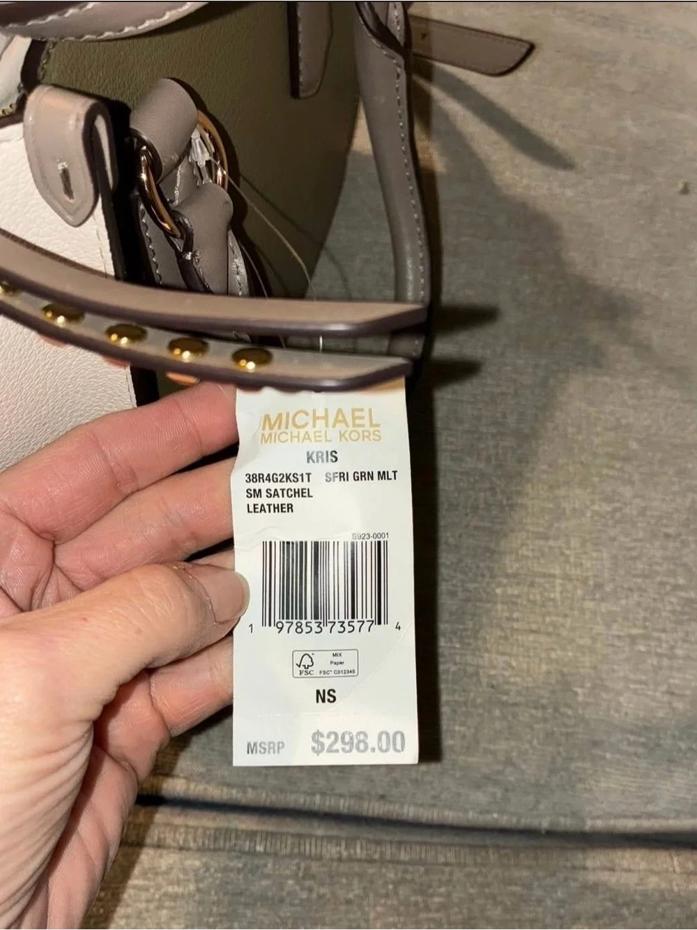 Michael Kors Small Leather Satchel